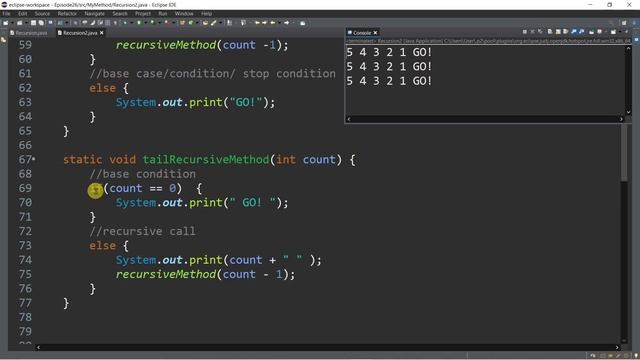 Java Tutorial #29 | RECURSIVE METHODS | RECURSION | Tagalog | English | Filipino | 2021 смотреть онлайн