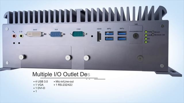 Axiomtek's UST500-517-FL- 16-PoE Fanless Embedded System with E-Mark, EN 50155 смотреть онлайн