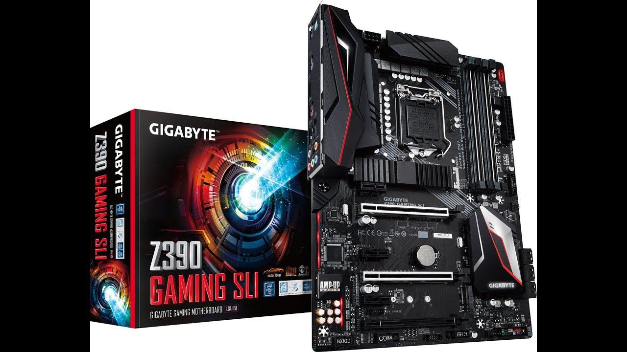 GIGABYTE Z390 GAMING X - Распаковка и обзор материнской платы.