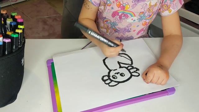 КАК НАРИСОВАТЬ АКСОЛОТЛЯ - РАЗВИВАЮЩЕЕ ВИДЕО смотреть онлайн