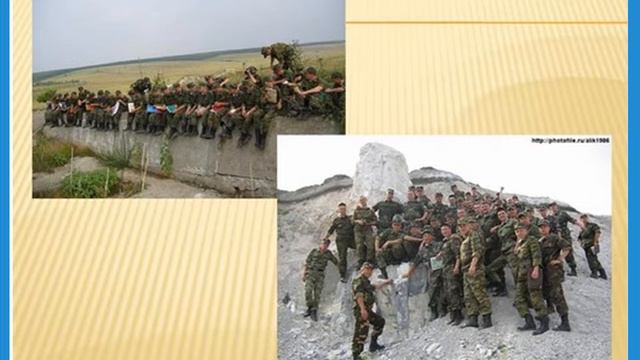 Российский воин бережёт родной страны покой и славу... смотреть онлайн