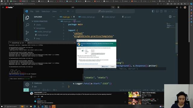 Self Learning - Echo + Templ, took me some time to find the documentation, lol смотреть онлайн