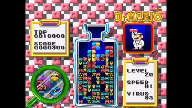 Game Over: Tetris and Dr. Mario (Dr. Mario variant) смотреть онлайн