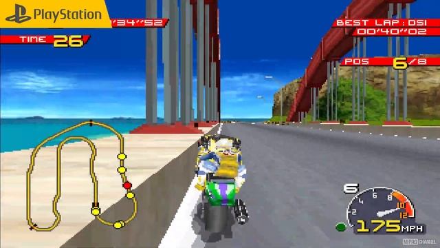 Moto Racer (1997) | PC vs PS1 ( Graphics Comparison ) Which is better ? смотреть онлайн