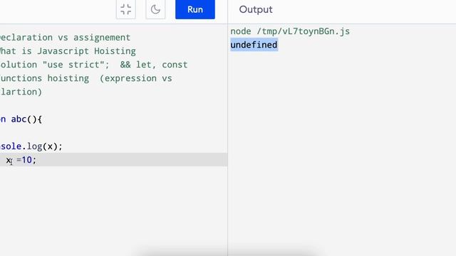 What is Javascript Hoisting ? Very Simple explanation !! (Hindi) #javascript #hoisting смотреть онлайн