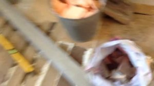 Выравнивание деревянного пола с перепадом 5см.