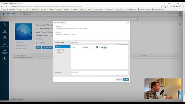 Alteryx - Server Scheduling смотреть онлайн