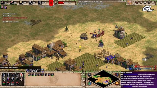 1v1 Steppe vs Villese | Spanish vs Byzantines смотреть онлайн