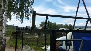 Сдвижная крыша своими руками на газель