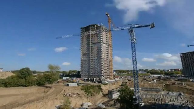 Один день со стройки ЖК "Оазис" смотреть онлайн