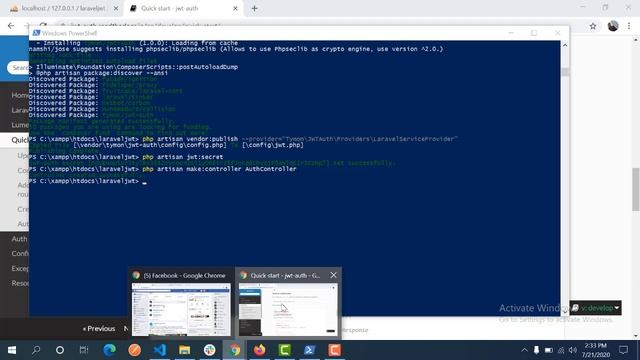 Jwt Authentication in Laravel смотреть онлайн