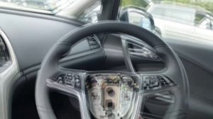 Как снять руль на Opel Astra.