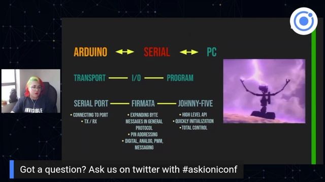 Javascript and IoT: A true love story | Karo Ladino | Ioniconf 2020 смотреть онлайн