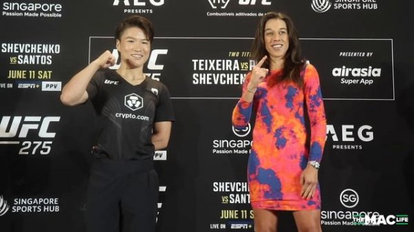 Glover Teixeira vs. Jiri Prochazka Intense First Face Off | UFC 275 Media Day