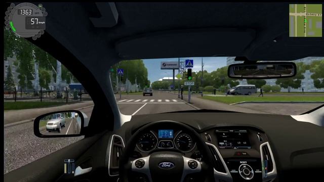 City Car Driving Ford Focus 3 смотреть онлайн
