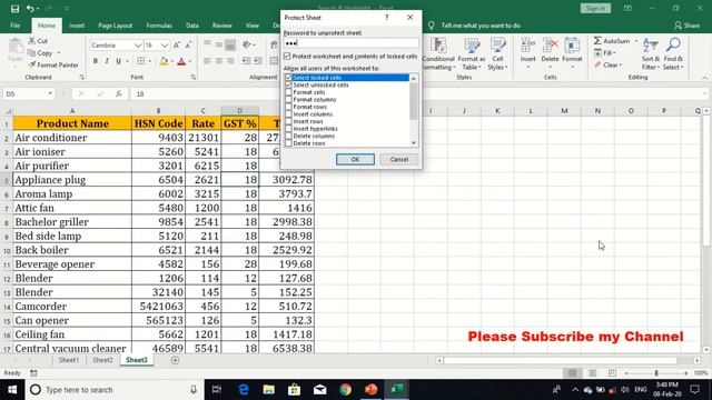 Filter in Protected worksheet Excel VBA смотреть онлайн