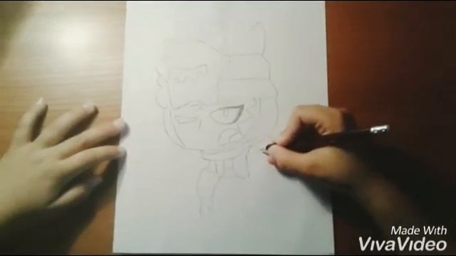 Как нарисовать СЕНДИ из Brawl stars 100% рисование (draw) Redneksi смотреть онлайн