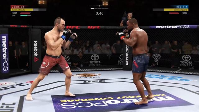 EA SPORTS™ UFC® 3 Alexey Oleynik Vs Junior Dos Santos & Daniel Cormier.