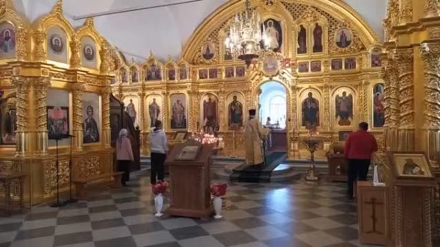 Неделя 14-я по Пятидесятнице. Положение честного пояса Пресвятой Богородицы смотреть онлайн