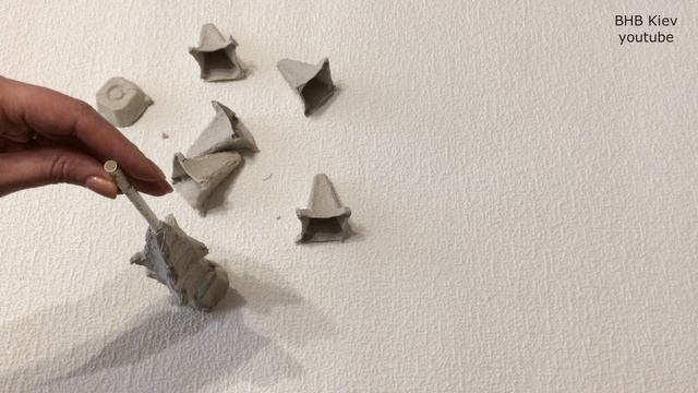 DIY НОВОГОДНИЙ ДЕКОР своими руками ? Елочки из яичных лотков смотреть онлайн