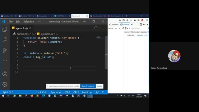 Clase 17 CaC FullStack Python 2020 (Funciones parte 2) смотреть онлайн