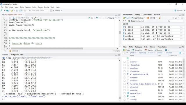importar datos (Excel, SPSS, STATA) a Rstudio смотреть онлайн