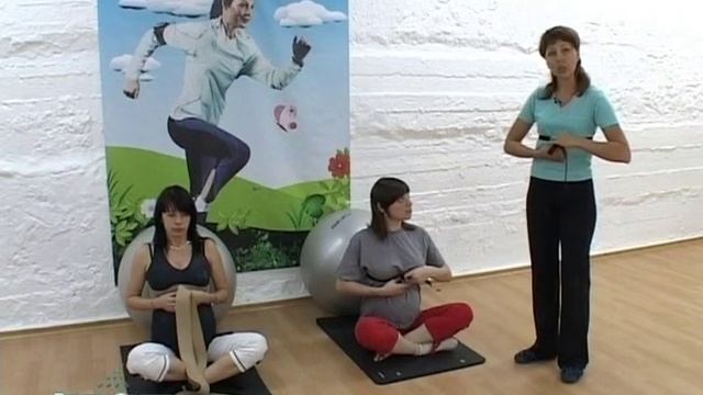 Волга Спорт. Фитнес для беременных. Дых. техники 1 смотреть онлайн