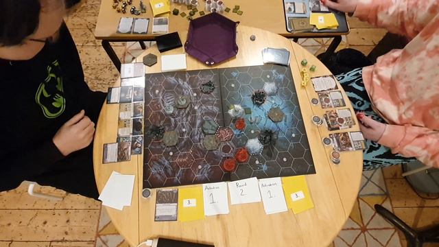 Warhammer Underworlds. Nemesis Hexbane Hunters (FF) vs Gorechosen of Dromm (T+C) смотреть онлайн