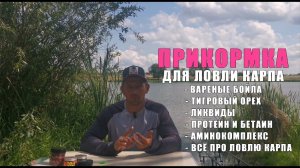 МОЙ КОРМ ДЛЯ ЛОВЛИ КАРПА. Порошки, ликвиды, амино подробно. Карпфишинг