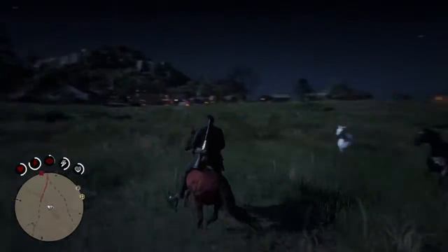 Арабские дикие лошади в RED DEAD REDEMPTION 2, PS4 . Трюки! Бег по полю) смотреть онлайн