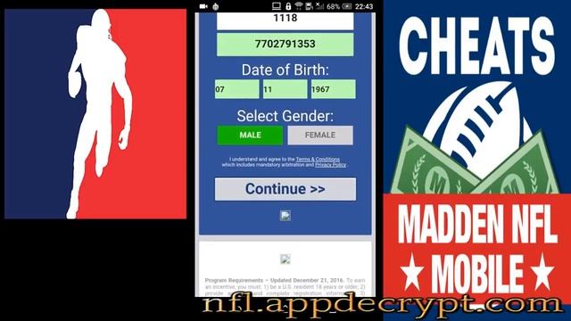 Madden NFL Mobile Hack - Madden NFL Mobile Cheats смотреть онлайн