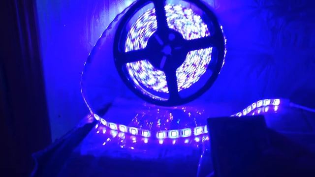 Светодиодная лента 5050 мульти цвет, led strip 5050 rgb смотреть онлайн