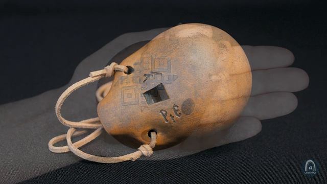 Окарина керамическая "Дух Земли". Образец звучания инструмента. смотреть онлайн