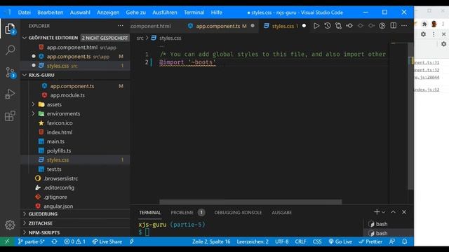 Tutoriel RxJS #5 - Comment stopper une séquence d'Observable ? смотреть онлайн