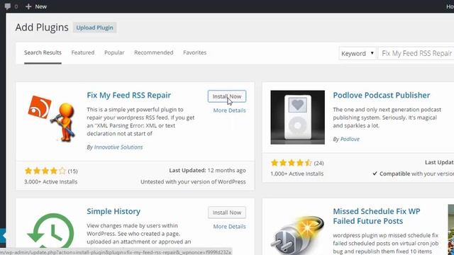 How to fix rss feed error in wordpress смотреть онлайн