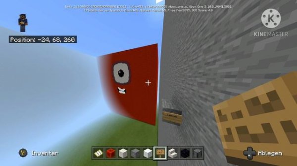 Numberblocks in minecraft: 1, 10, 100, 1.000, 10.000, 100.000 and 1.000.000