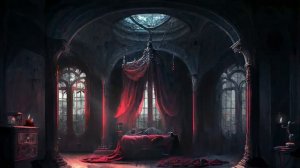 Вампирское темное романтическое фортепиано | Мрачная академическая музыка с дождем