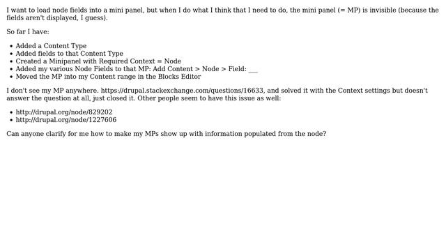 Drupal: How to set a mini panel to display node fields? (2 Solutions!!) смотреть онлайн