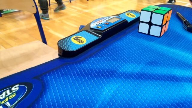 Official 2x2 Rubik's Cube 0.49 WR Single by Maciej Czapiewski. смотреть онлайн