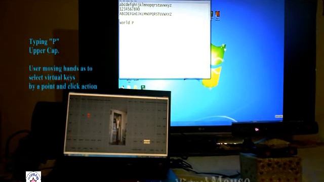 iRIID Video 5/9 - Smart iRIID Gesture Interface Robot Typing Virtual Keyboard Keys "World Peace!" смотреть онлайн