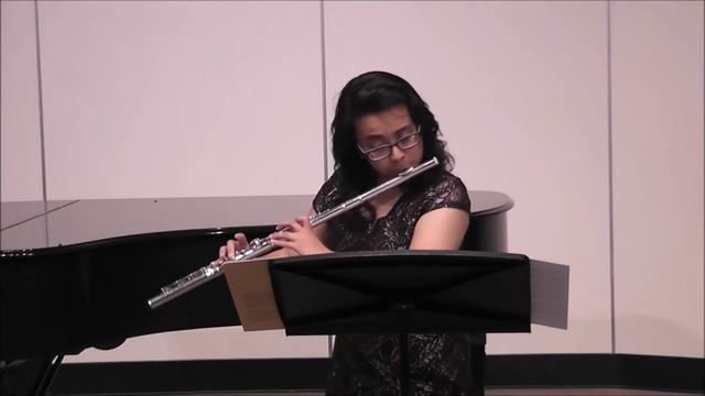 Image pour flûte seule, Eugene Bozza, Khadija Aguinaldo, flute смотреть онлайн
