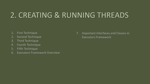 Java Multithreading 02 - Section Overview смотреть онлайн