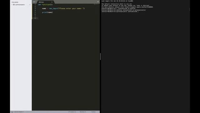 Coding Demo: Functions in Python смотреть онлайн