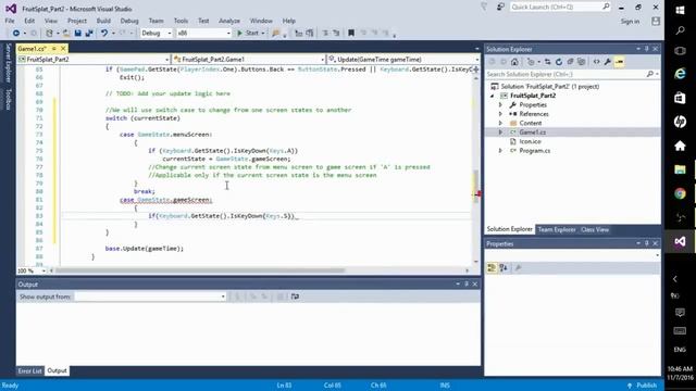 [C#/MonoGame] - Simple Game States Management Tutorial смотреть онлайн