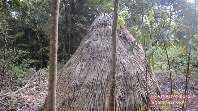 Primitive Technology  A Frame Hut