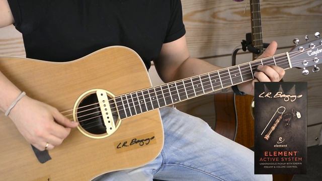 L.R. Baggs Pickup Comparison on Tanglewood Winterleaf смотреть онлайн