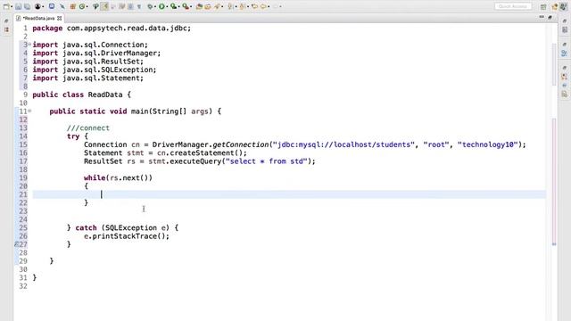019 jdbc fetch data from database in Java web смотреть онлайн