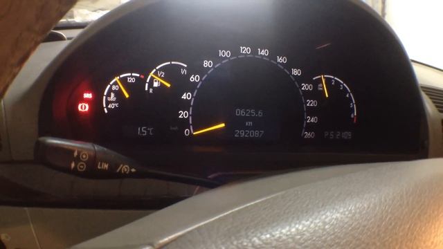 Mercedes-Benz S320 (W220) круиз-контроль инструкция пользователя