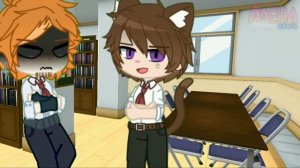 Попали в мир YANDERE SIMULATOR?!?? [Gacha club]
