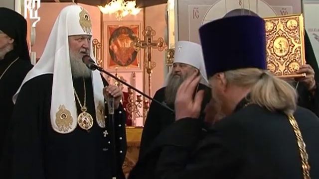 Патриарх Кирилл посетил храм моряков-подводников смотреть онлайн